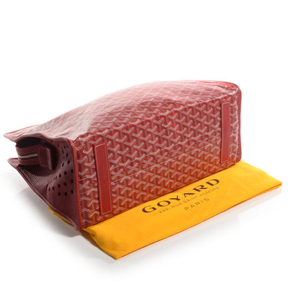 Goyard Goyardine Sac Hardy Pet Carrier PM Red 4 of 9