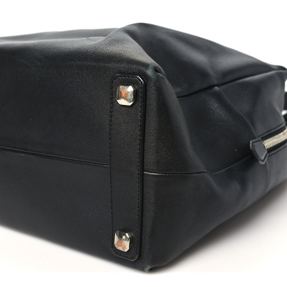 Calfskin Boston Bag Black