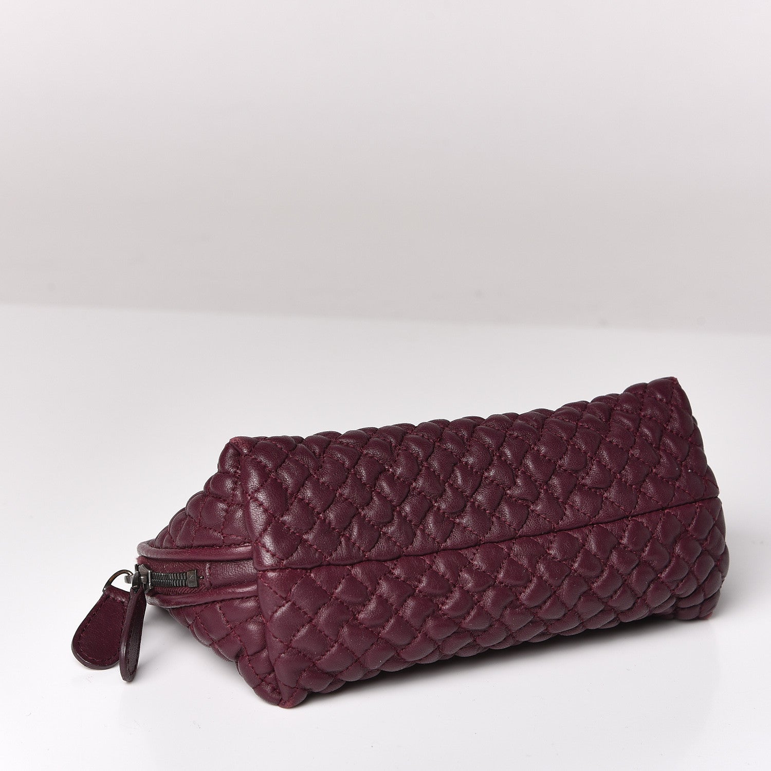 Bottega Veneta Nappa Bubble Quilted Cosmetic Pouch Opera 4 of 7