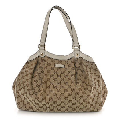 Gucci Monogram Shoulder Bag White 1 of 8
