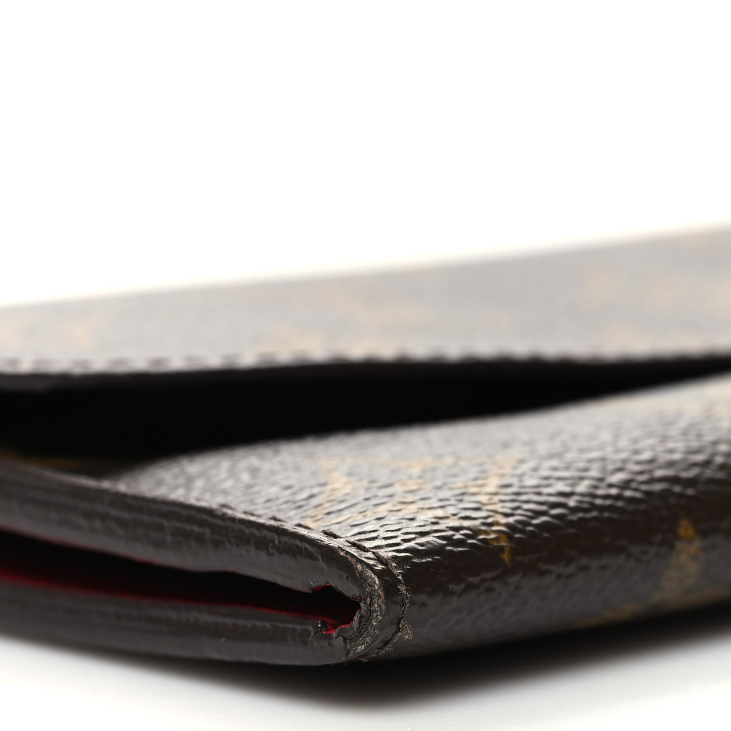 Monogram Emilie Wallet Rouge