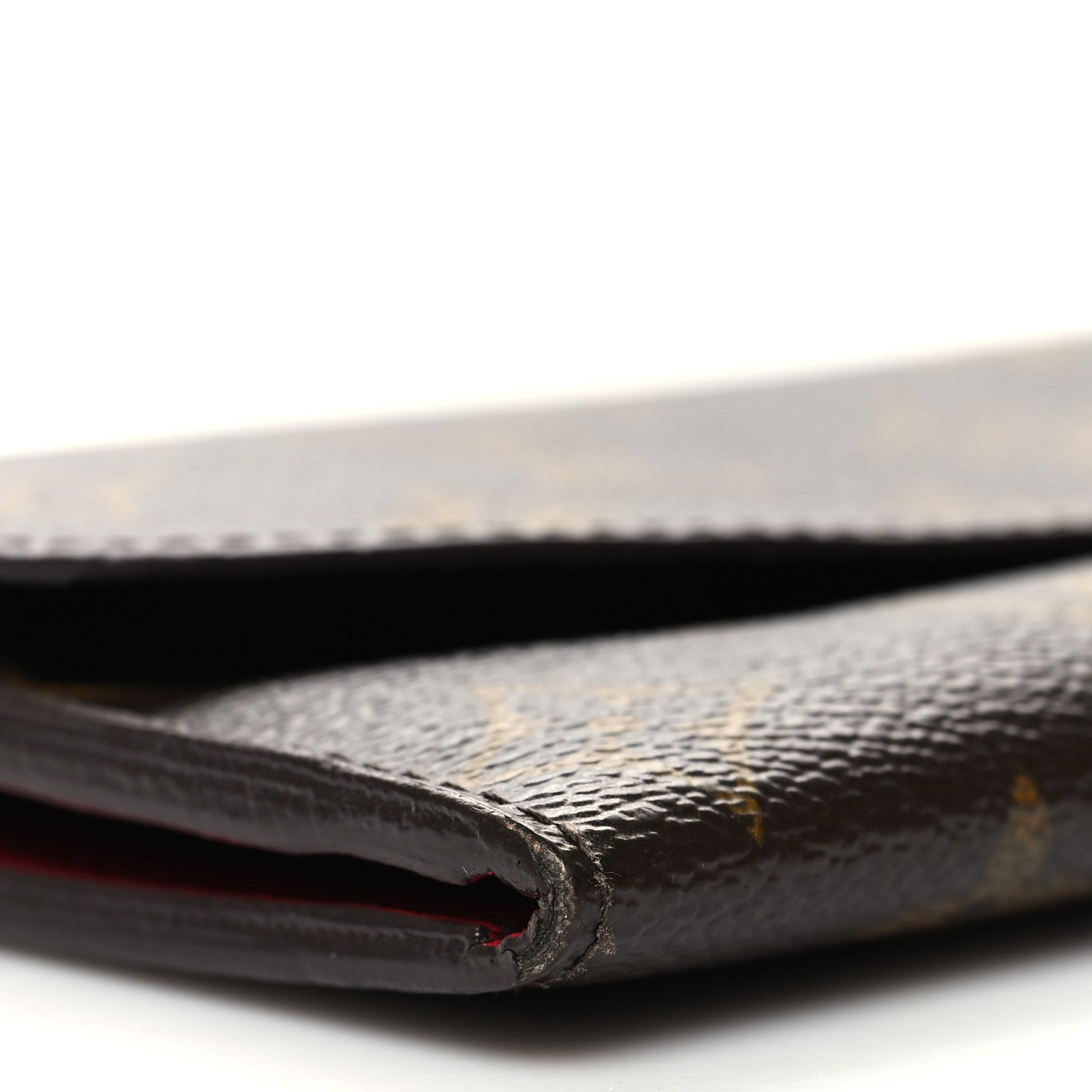 Louis Vuitton Monogram Emilie Wallet Rouge 9 of 13