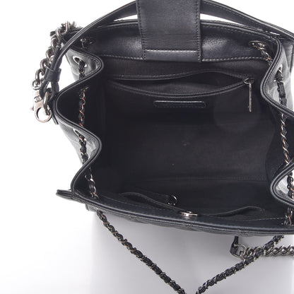 Chanel Caviar Quilted Medium CC Bucket Bag Black 5 of 7