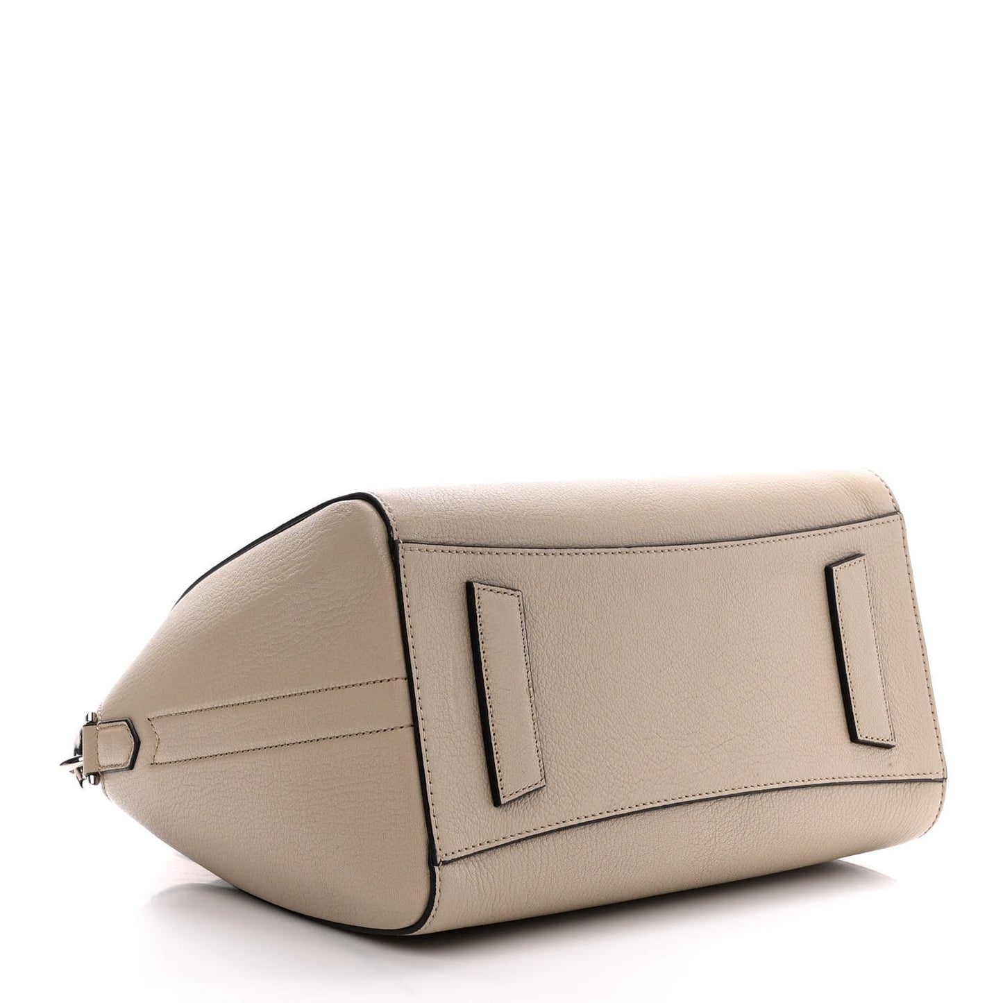 Sugar Goatskin Small Antigona Beige