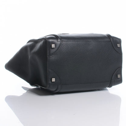 Celine Drummed Mini Luggage Black 5 of 9