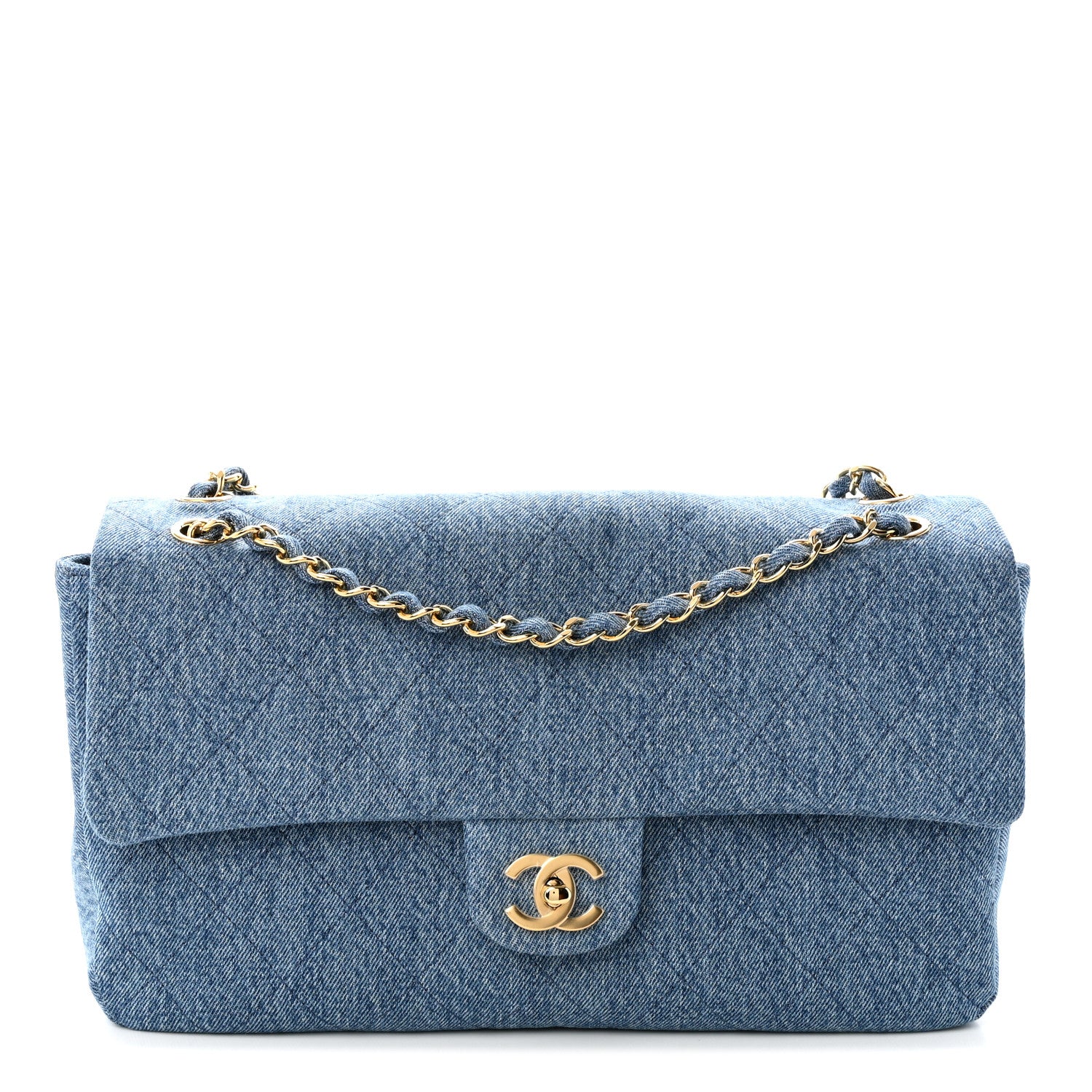 Chanel Denim Small Souplissimo Maxi Flap Blue 1 of 11