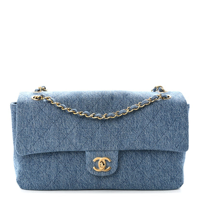 Chanel Denim Small Souplissimo Maxi Flap Blue 1 of 11
