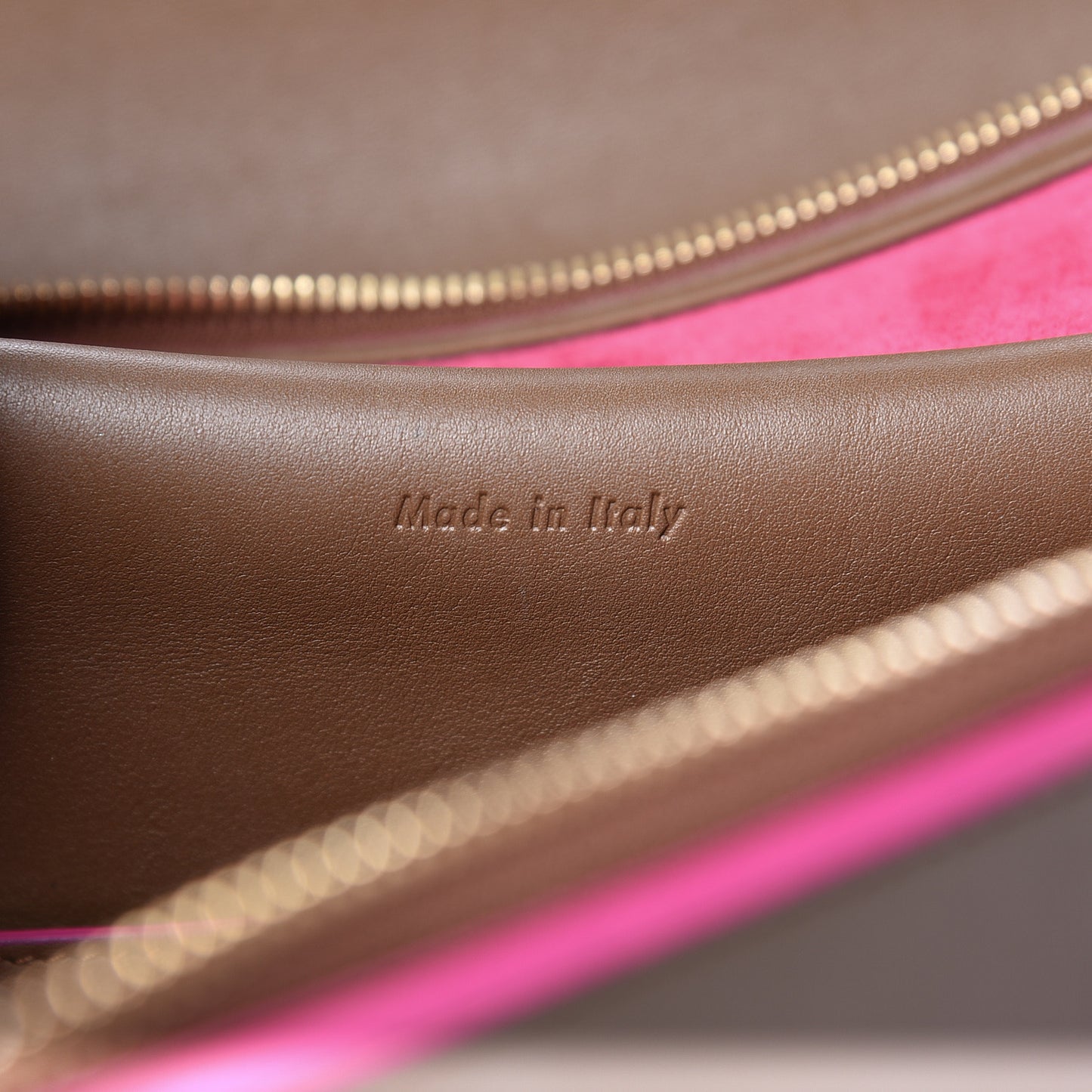 Smooth Calfskin Mini Belt Bag Camel Pink