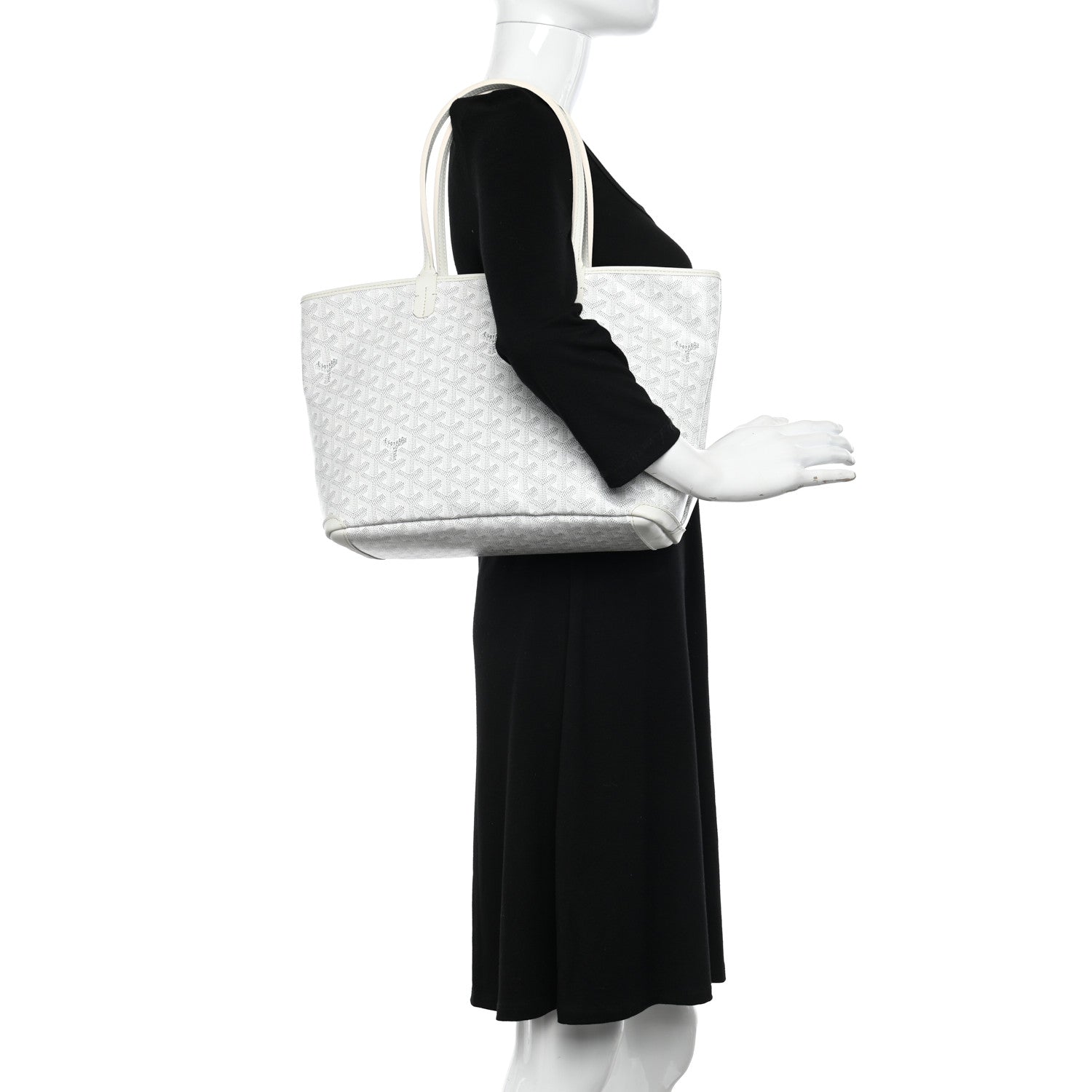 Goyard Goyardine Artois PM White 3 of 10