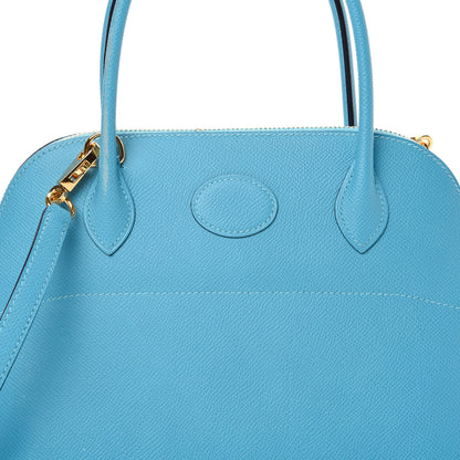 Hermes Epsom Bolide 27 Bleu Du Nord 7 of 12
