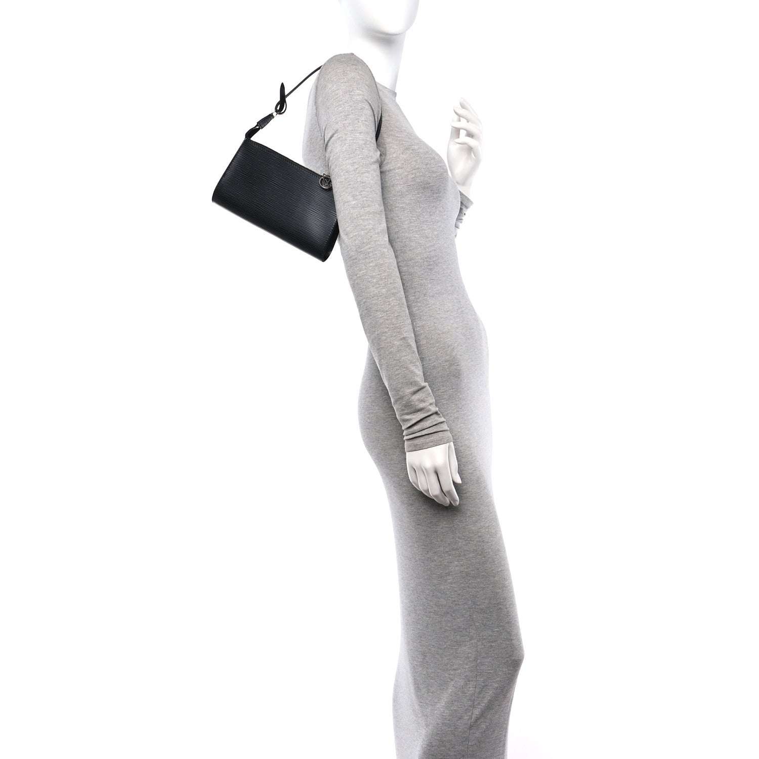 Louis Vuitton Epi LV Circle Pochette Accessories Black 2 of 9