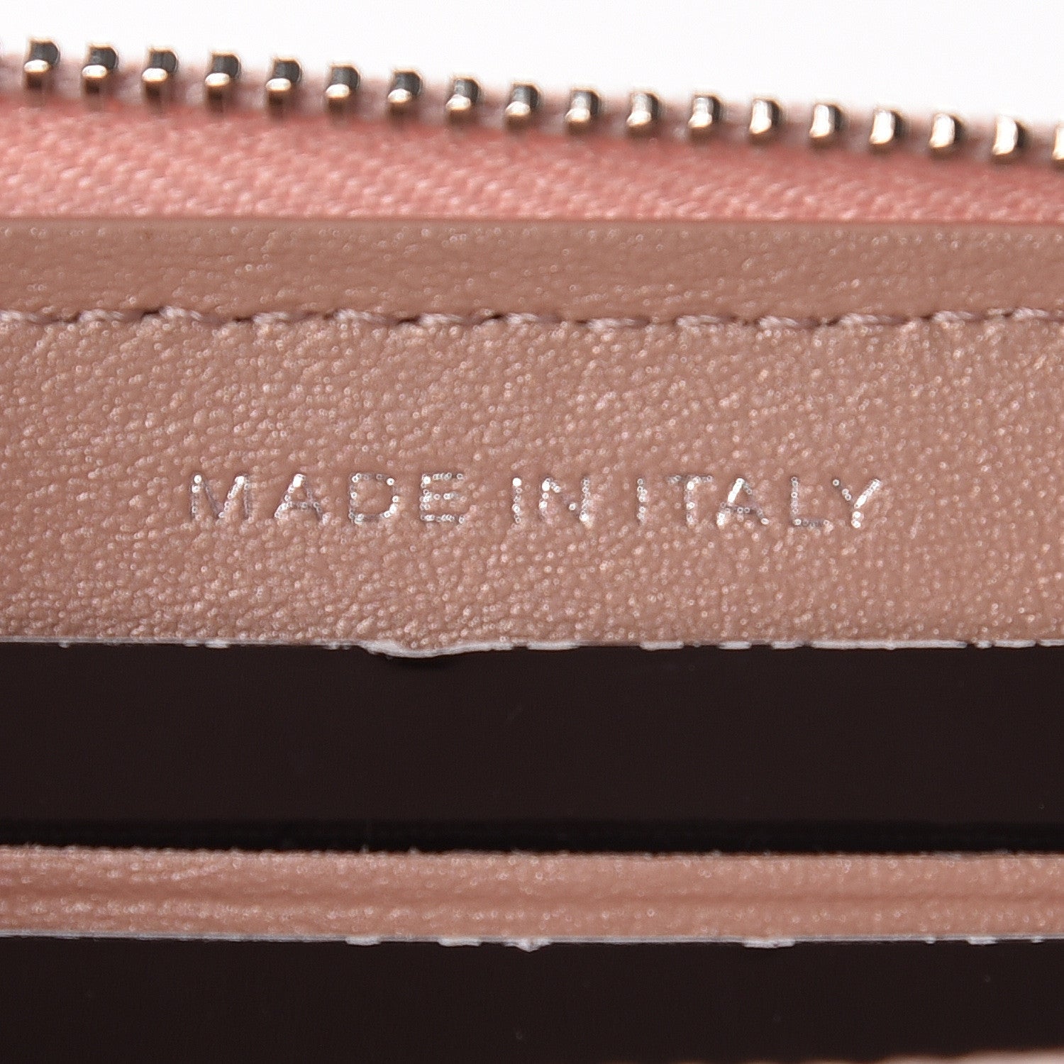 Chanel Goatskin Camellia Embossed Medium Zip Around Wallet Light Pink 7 of 9