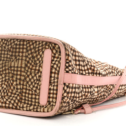 MCM Visetos Medium Liz Reversible Shopper Tote Soft Pink 19 of 21