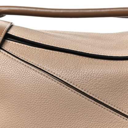 Loewe Grained Calfskin Small Puzzle Bag Sand Mink 7 of 9