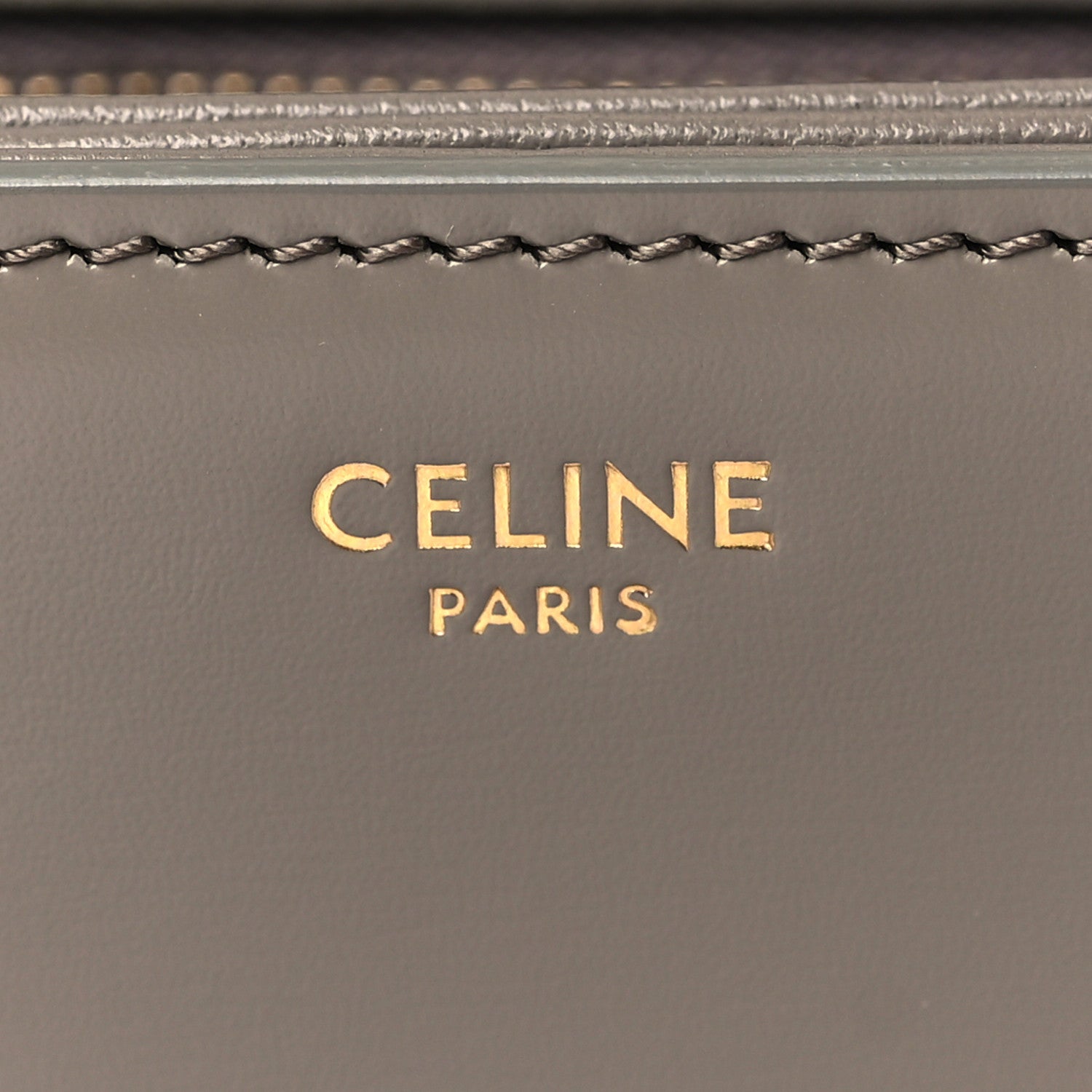 Celine Shiny Calfskin Small Triomphe Pebble 6 of 9