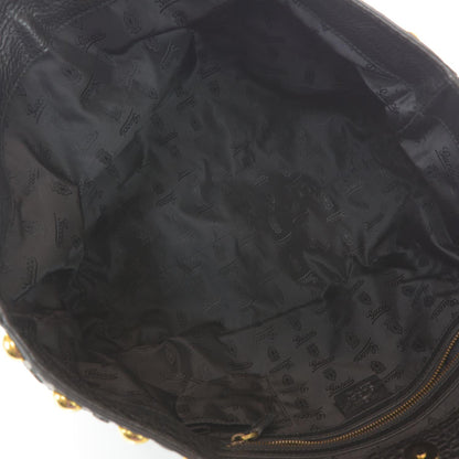 Gucci Leather Large Babouska Tote Black 7 of 7
