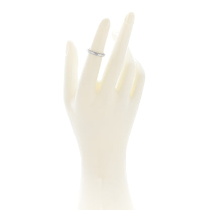 Tiffany Platinum 3mm Together Milgrain Wedding Band Ring 48 4.5 2 of 4