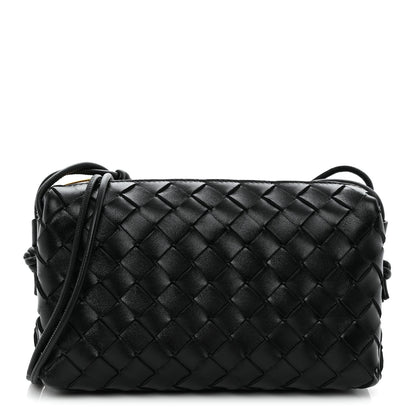 Bottega Veneta Nappa Intrecciato Mini Loop Camera Bag Black 1 of 9