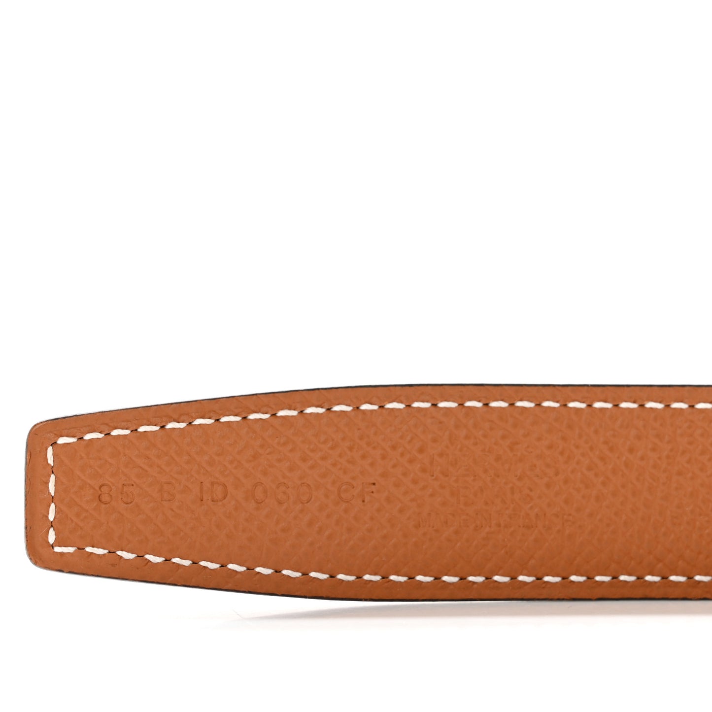 Epsom Swift 24mm Collier De Chien CDC Belt 90/36 Black Gold