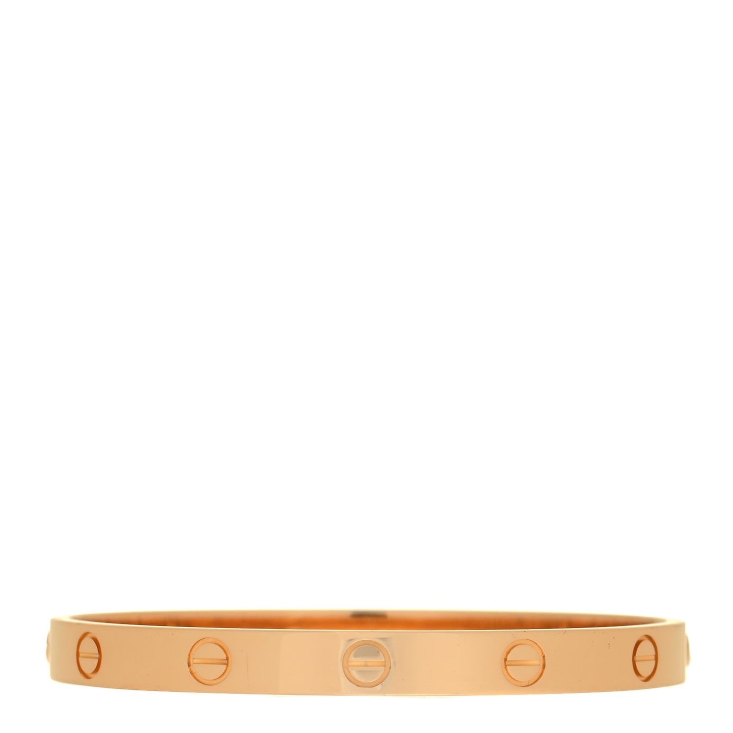 18K Yellow Gold LOVE Bracelet 17