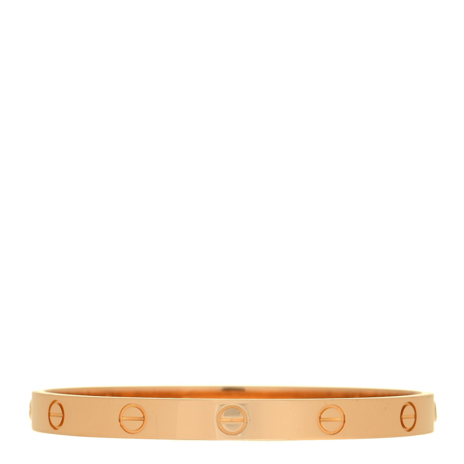 Cartier 18K Yellow Gold LOVE Bracelet 17 3 of 6