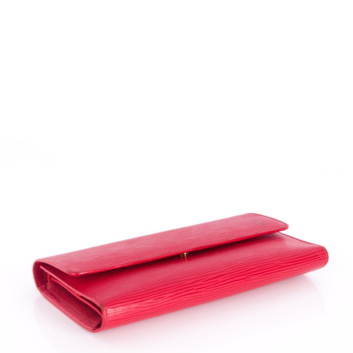 Epi Porte Tresor International Wallet Castillan Red