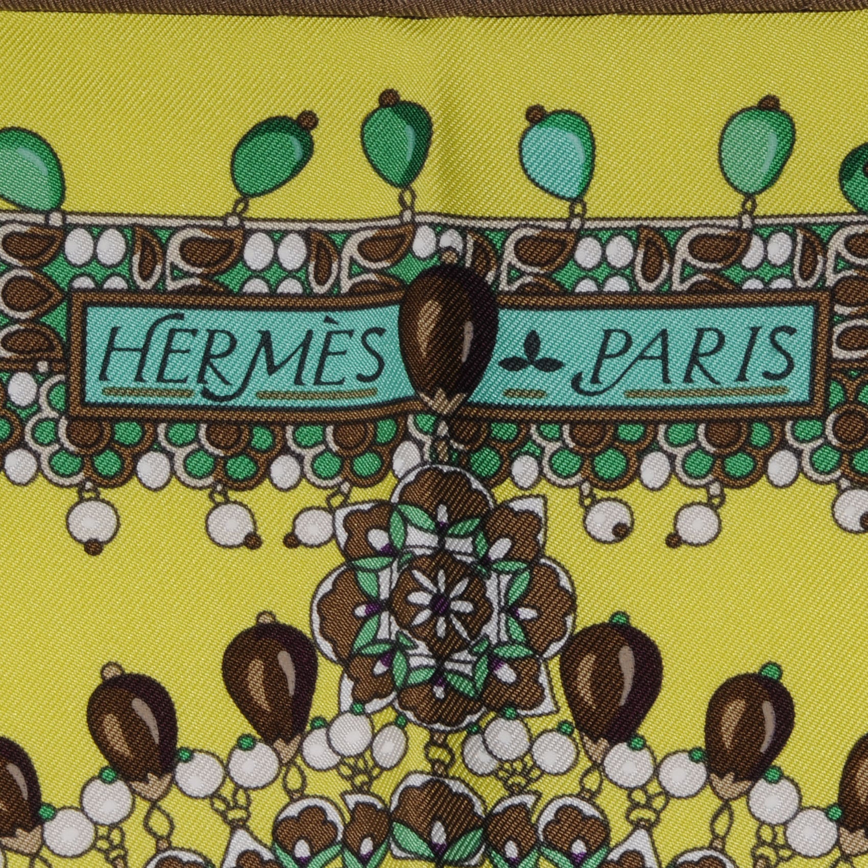 Hermes Silk Parures Des Maharajas Scarf 90 2 of 5