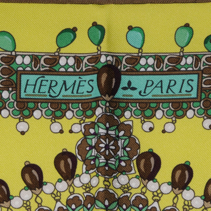 Hermes Silk Parures Des Maharajas Scarf 90 2 of 5