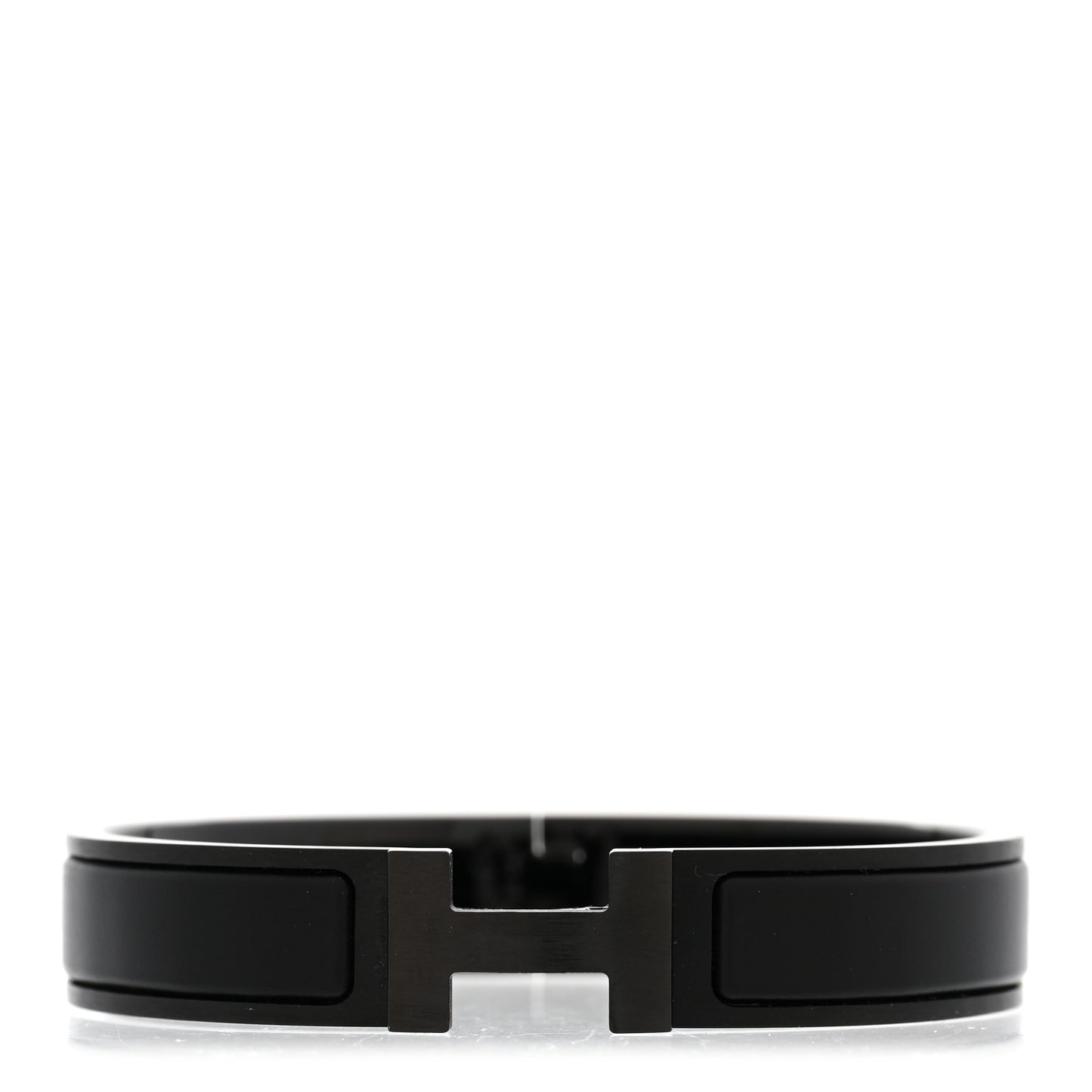 Matte Enamel Narrow Clic Clac HH Bracelet T5 So Black