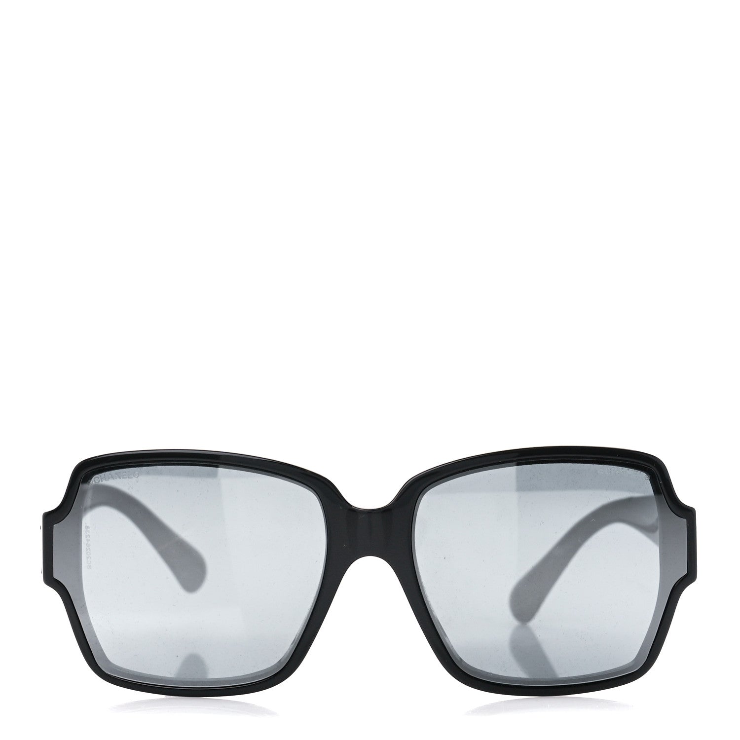 Chanel Acetate Square CC Sunglasses 5385 Black 2 of 8