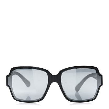 Chanel Acetate Square CC Sunglasses 5385 Black 2 of 8