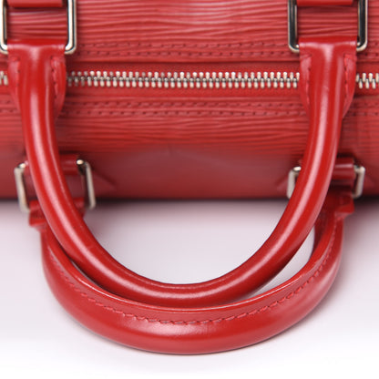 Louis Vuitton Epi Speedy 25 Rouge 15 of 18