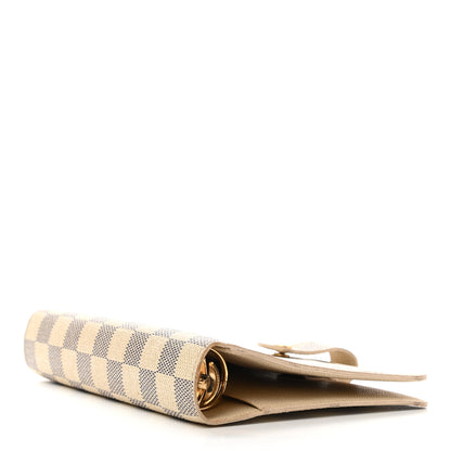 Louis Vuitton Damier Azur Medium Ring Agenda Cover 4 of 6