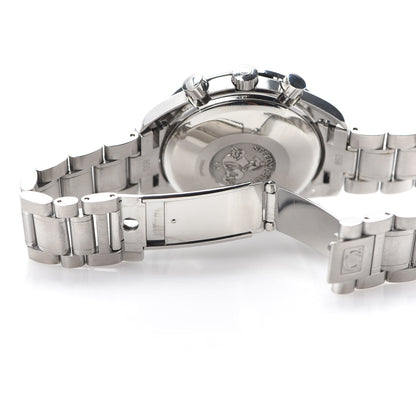 Omega Stainless Steel 39mm Speedmaster Chronograph Automatic Watch Black 3513.50 6 of 7