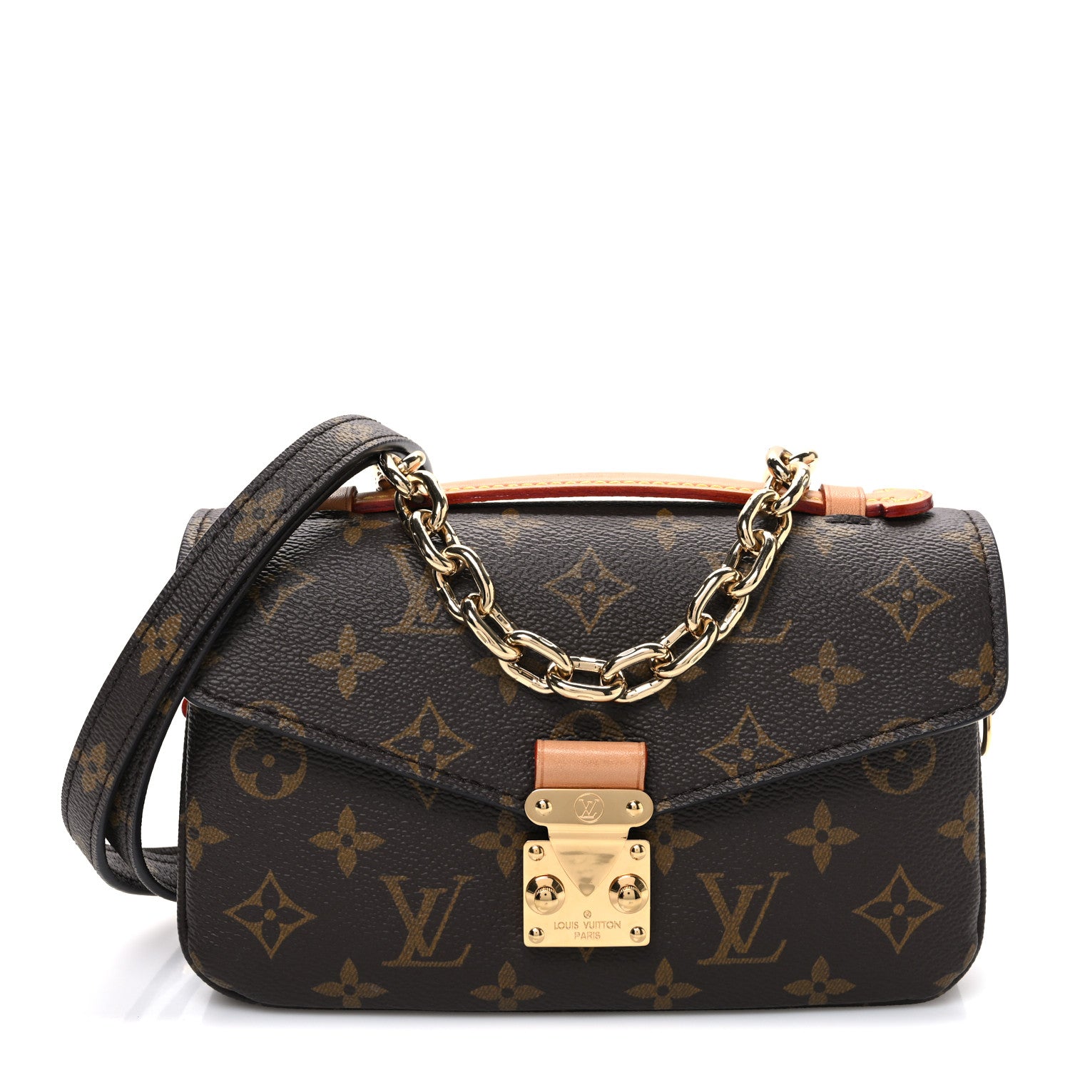 Louis Vuitton Monogram Pochette Metis East West 1 of 9