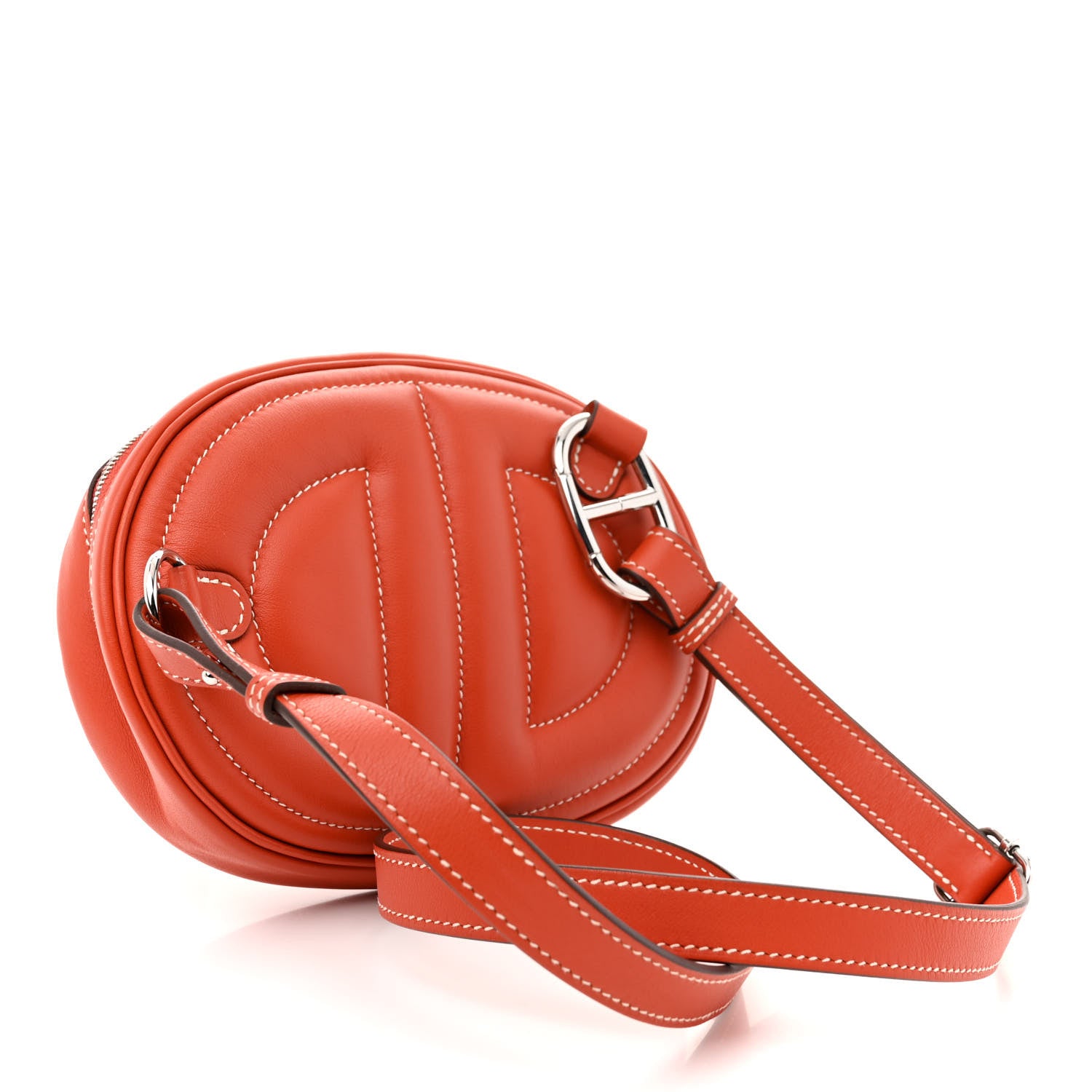 Hermes Swift Verso In-The-Loop Belt Bag Terre Battue Rose Ete 3 of 11