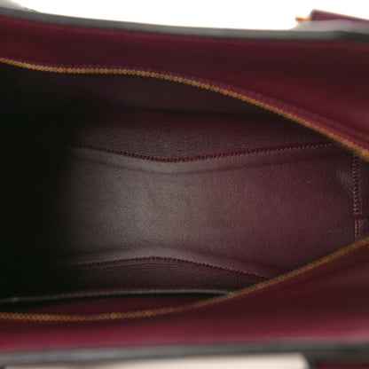 Balenciaga Smooth Calfskin Brass Hardware Neo Classic S City Burgundy 5 of 11