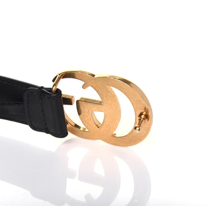 Gucci Calfskin Double G 30mm Belt 90 36 Black 4 of 7