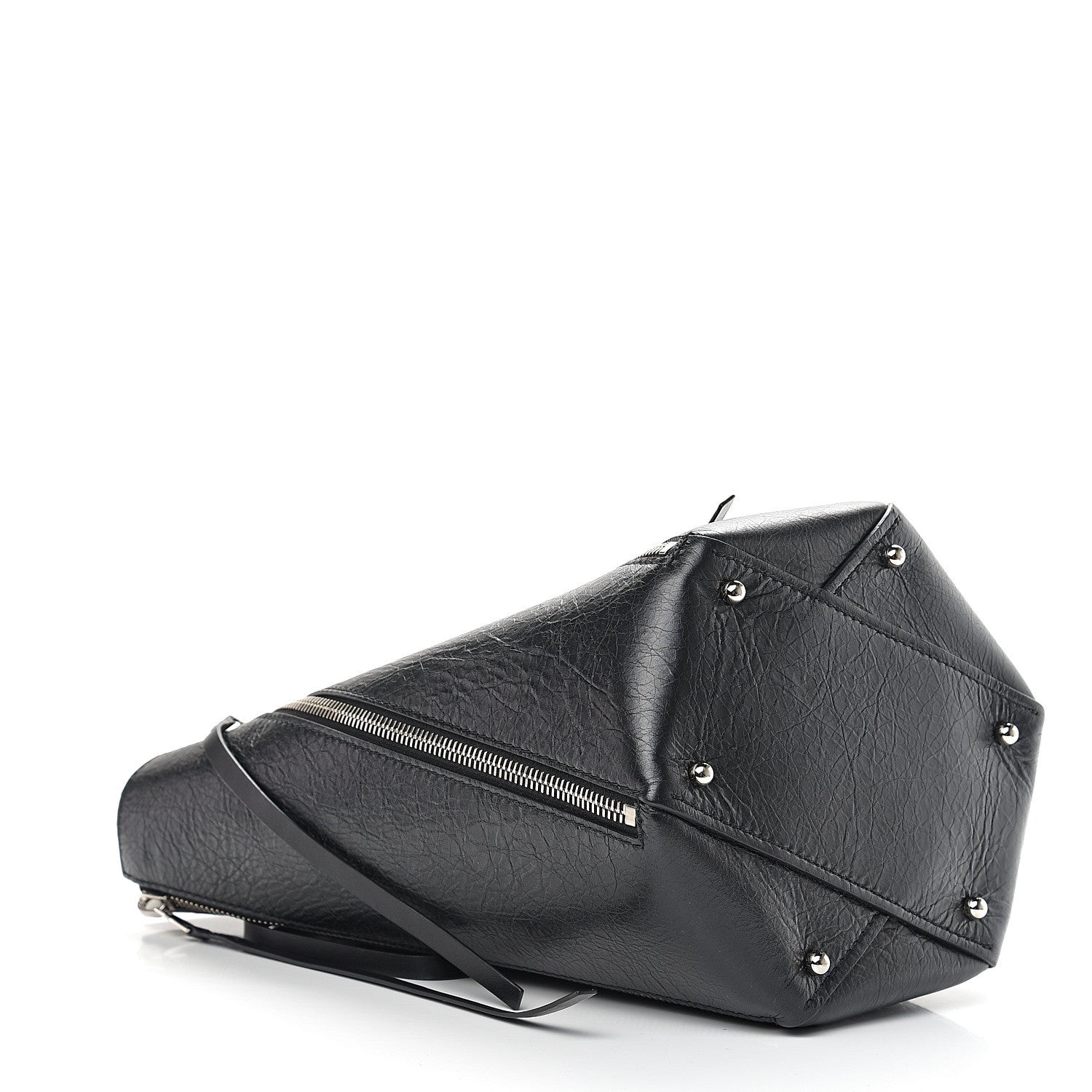 Proenza Schouler Calfskin Medium Hex Bucket Bag Black 3 of 8