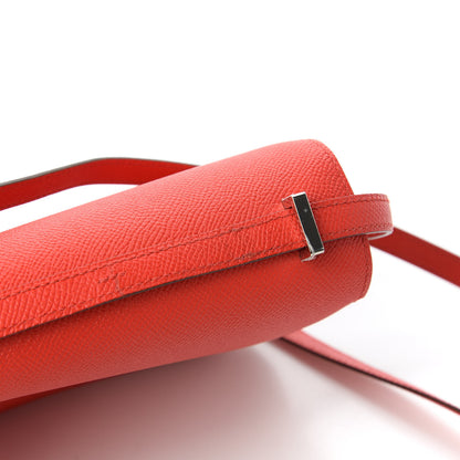 Hermes Epsom Enamel Constance 18 Capucine Sanguine 14 of 14