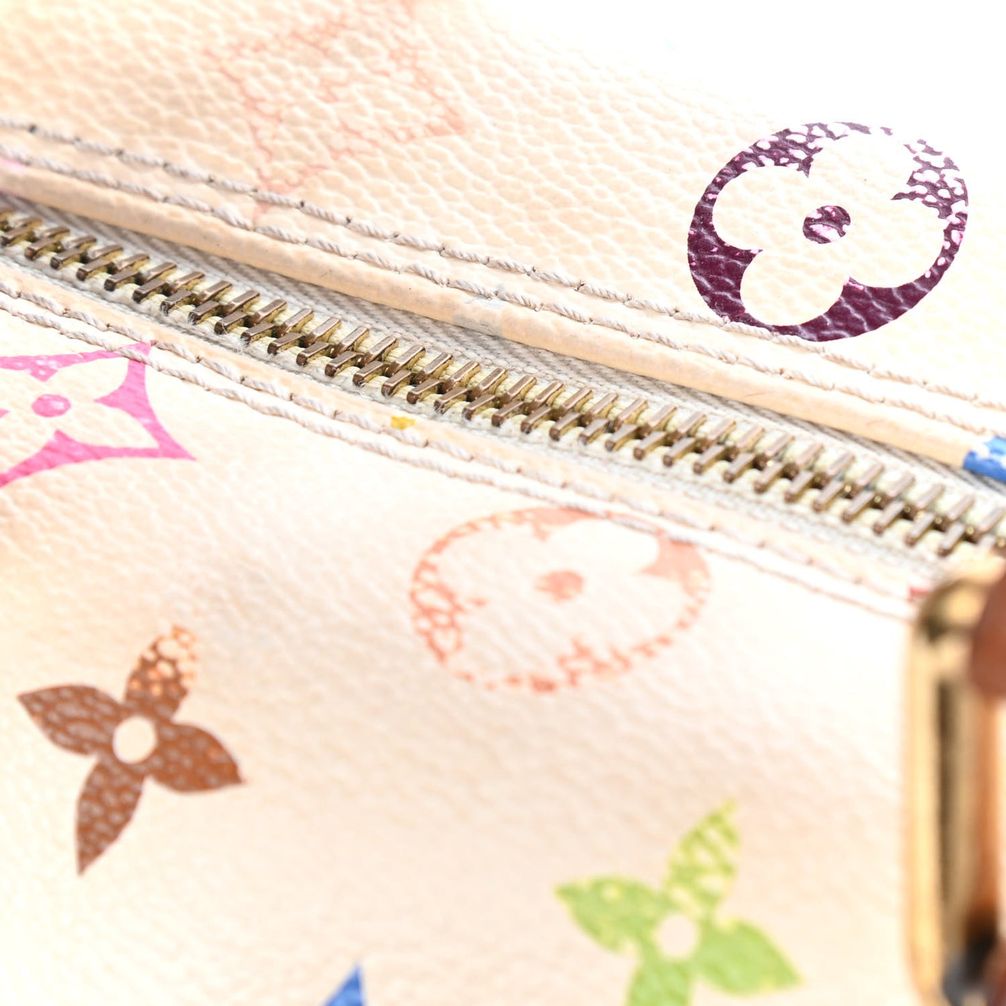 Monogram Multicolor Speedy 30 White