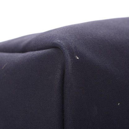 Hermes Toile Vache Calfskin Herbag PM 30 Navy Bleu Natural 18 of 25