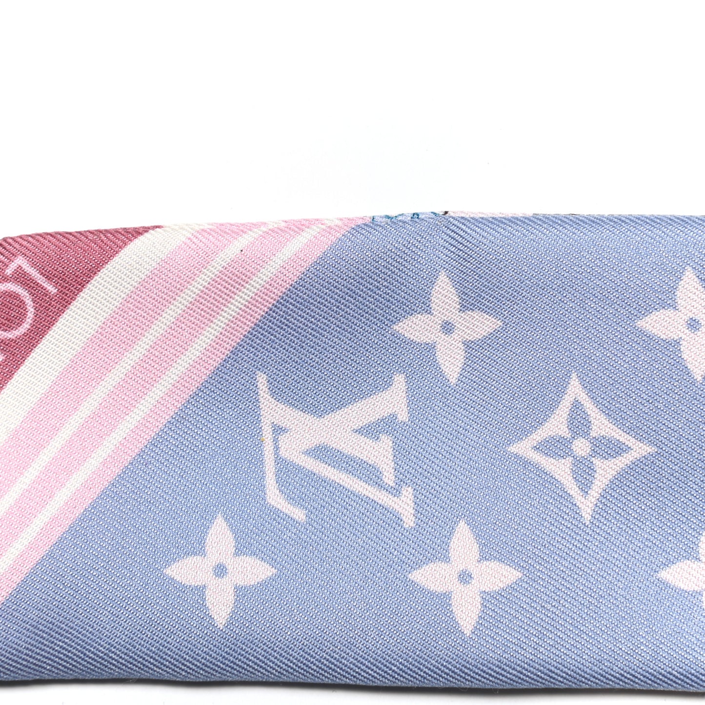 Silk Monogram LV Trunks and Bags BB Bandeau Purple