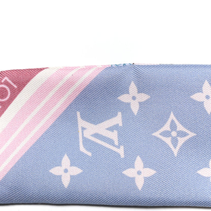 Louis Vuitton Silk Monogram LV Trunks and Bags BB Bandeau Purple 3 of 3