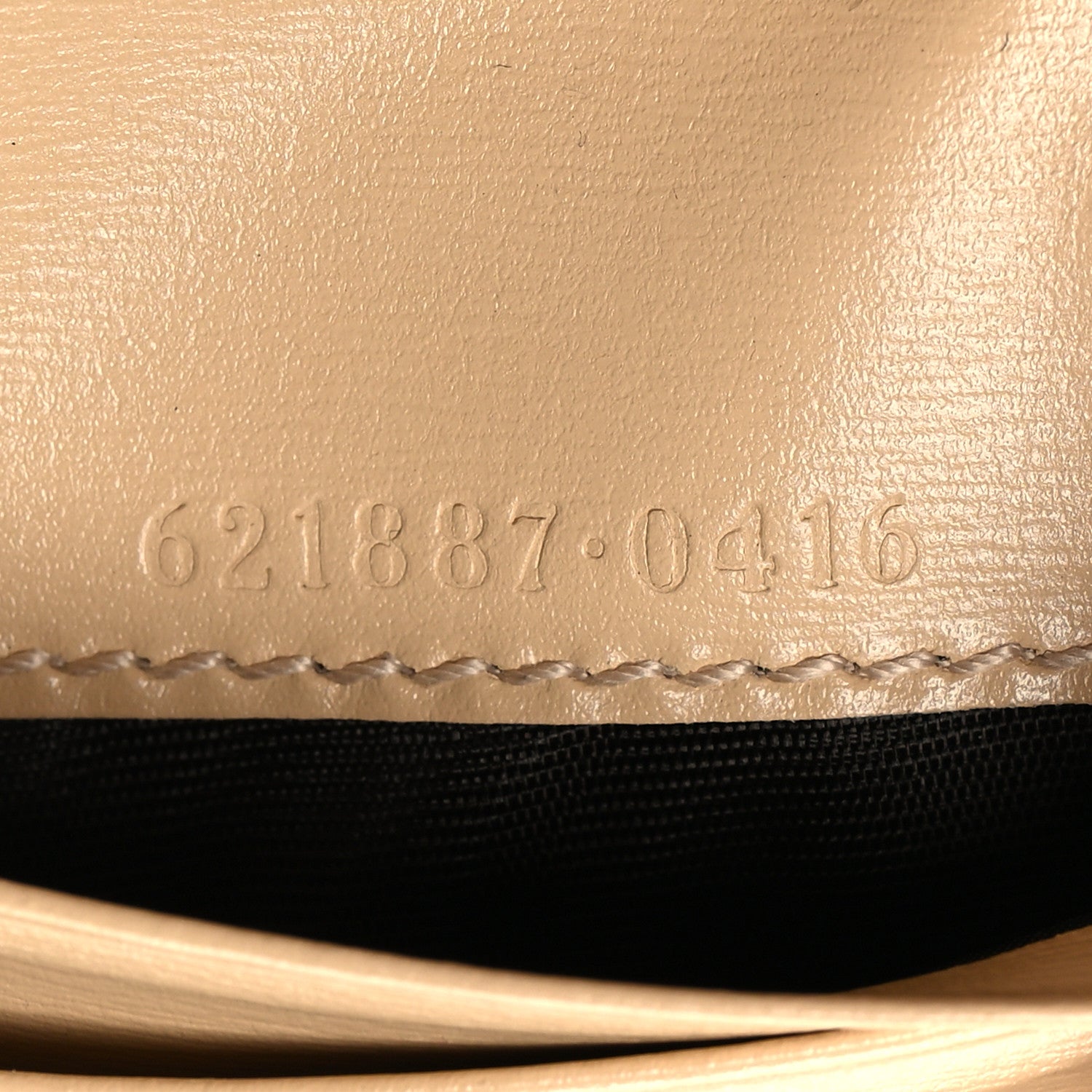 Gucci Boarded Plutone Calfskin Horsebit 1955 Card Case Wallet Bubble Tea 8 of 10