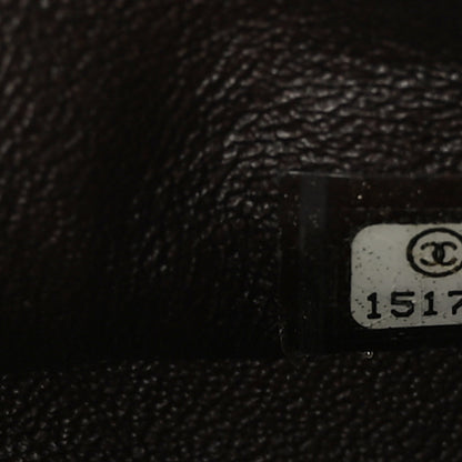 Chanel Distressed Patent Quilted 2.55 Reissue 227 Flap Dark Brown 7 of 10