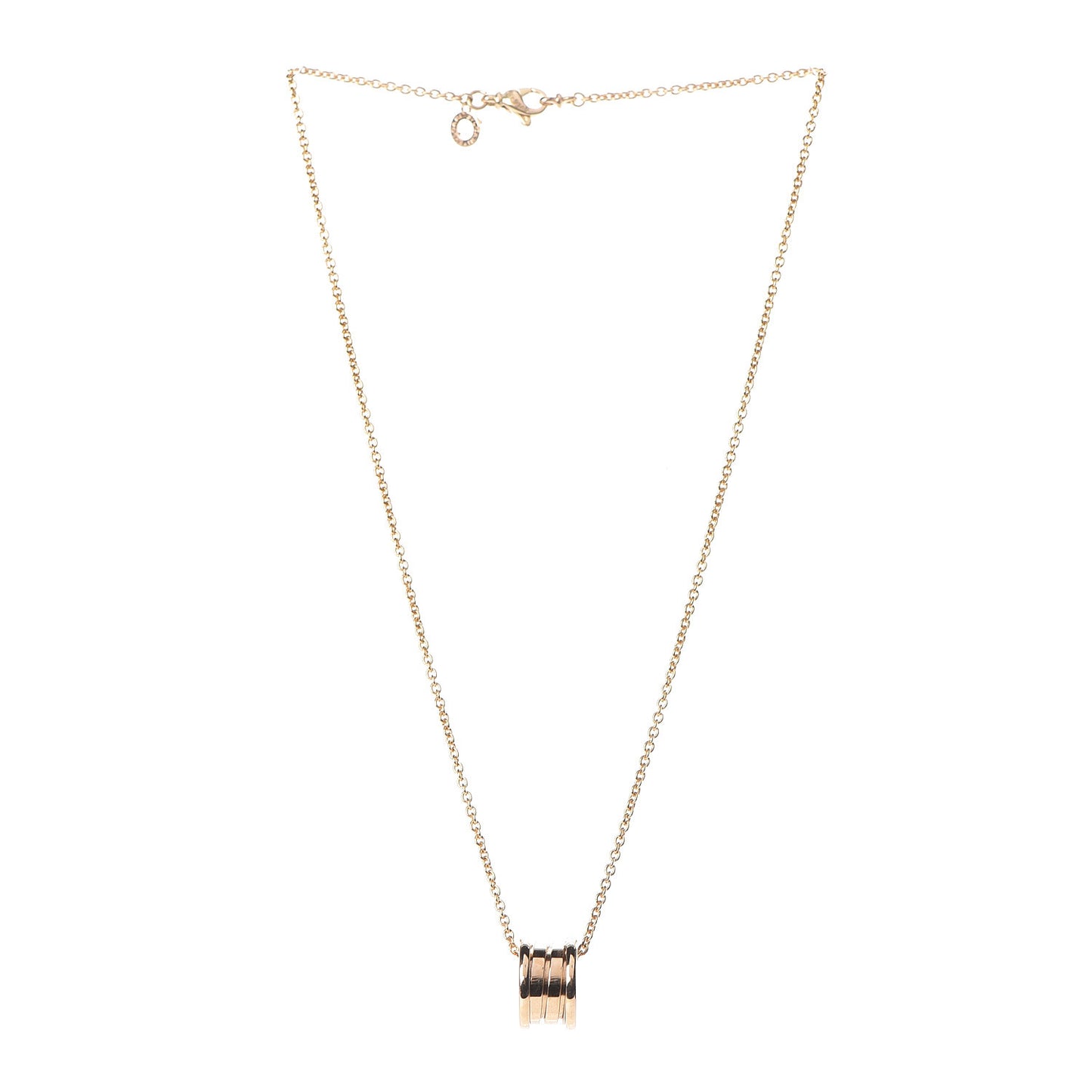 18K Yellow Gold B.Zero1 Pendant Necklace