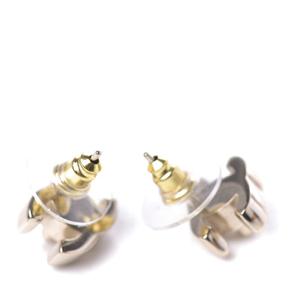 Chanel CC Turnlock Earrings Gold 2 of 4