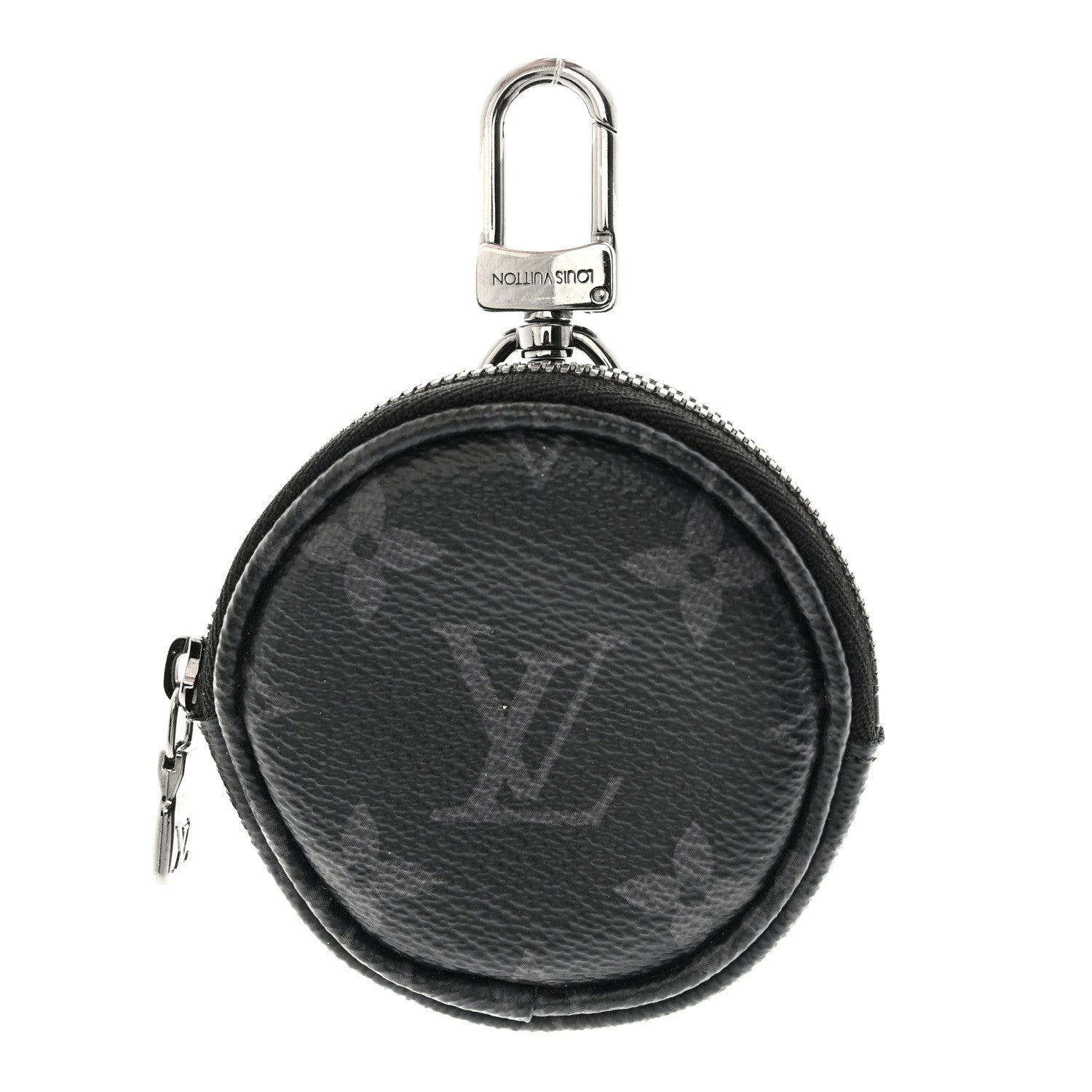 Louis Vuitton Monogram Eclipse Round Coin Purse 1 of 6
