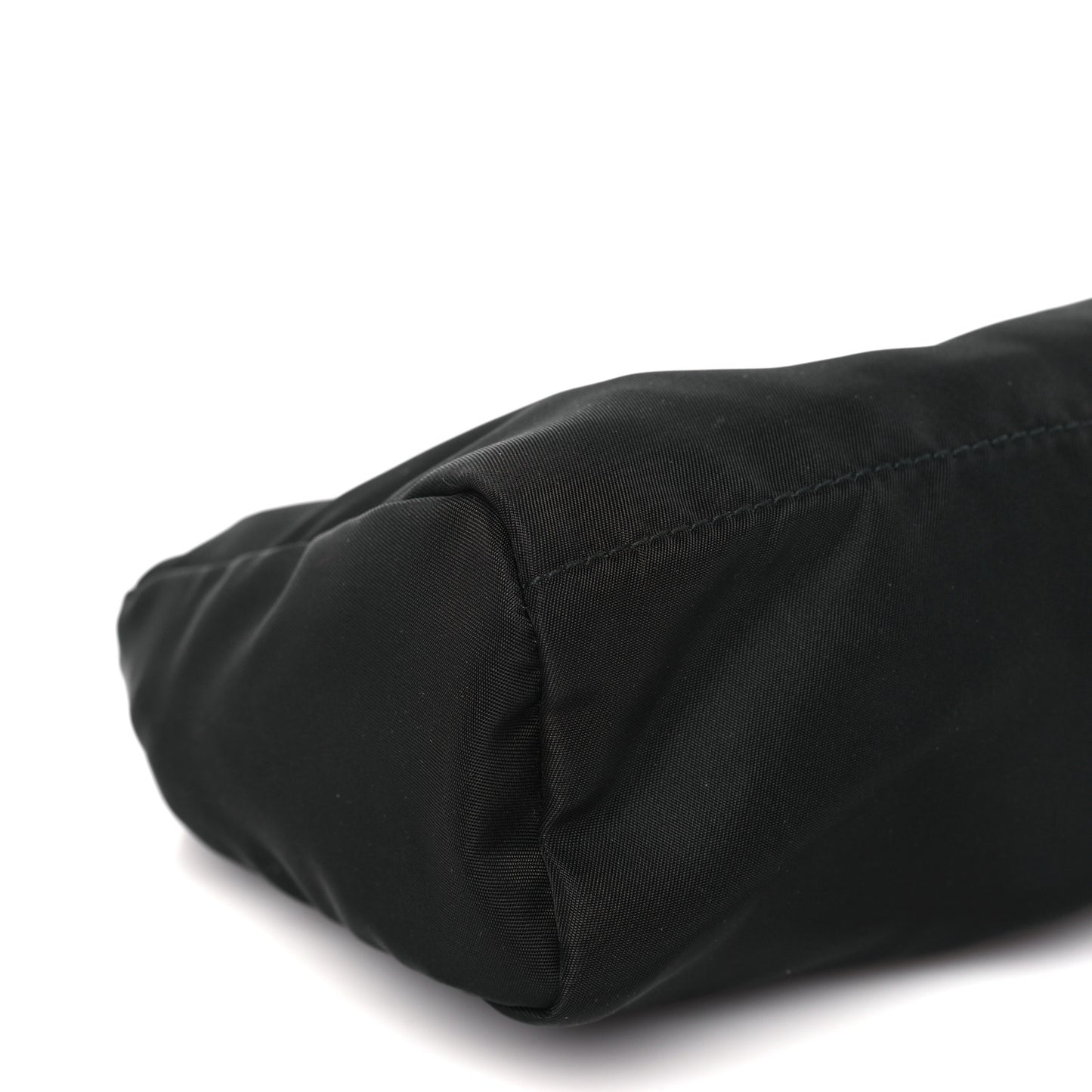 Tessuto Nylon Vela Cosmetic Pouch Black